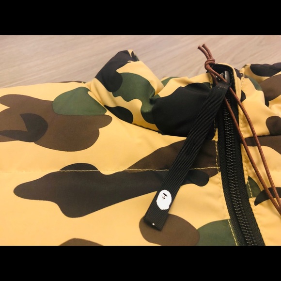 NWT HTF LE A Bathing Ape BAPE Puffy Bomber Jacket - Picture 3 of 8